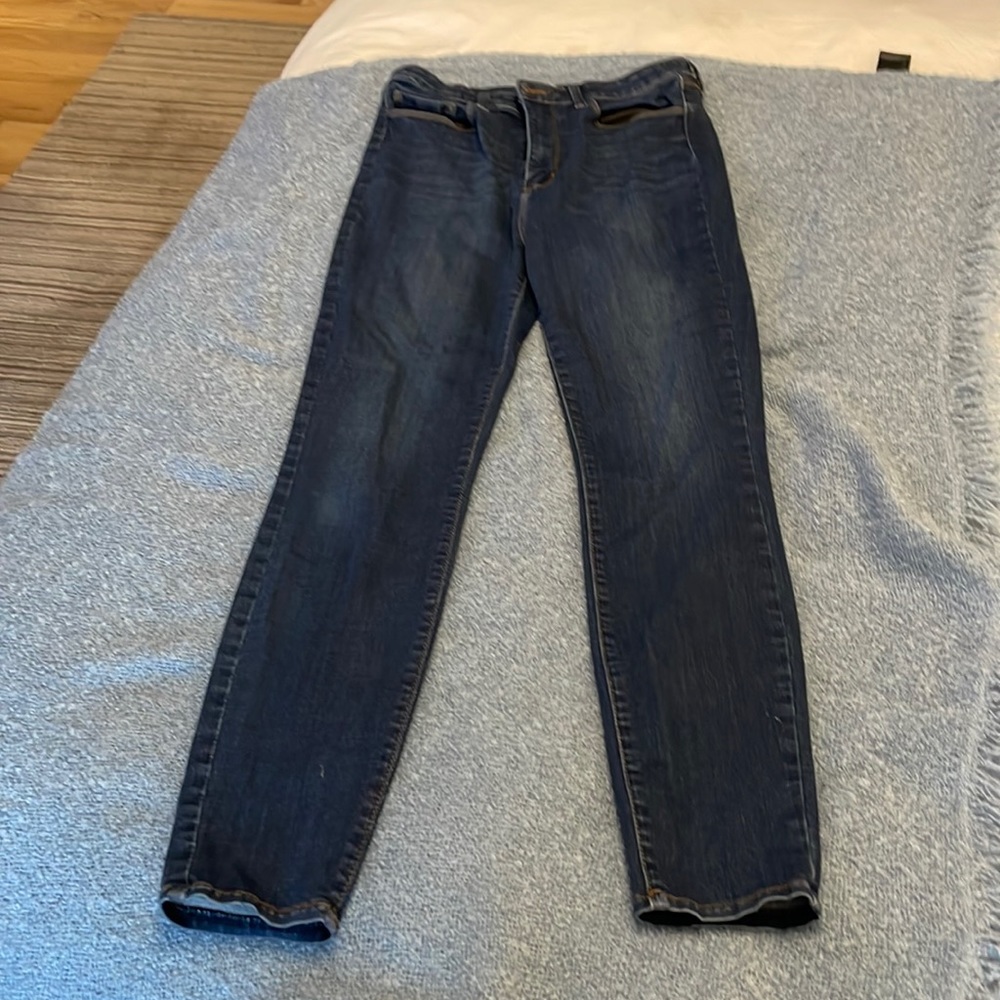 L’Agence Katrina size 28 cotton denim stretch slim straight leg jean